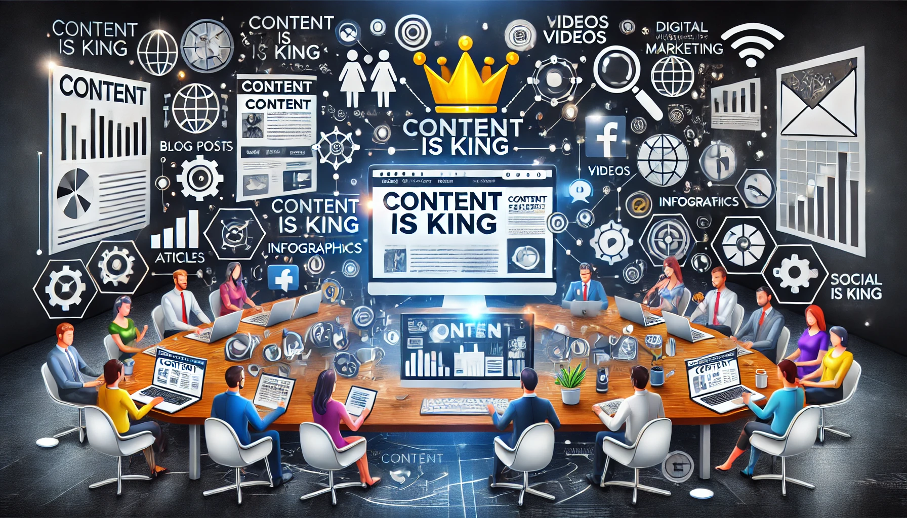 Content is King - תוכן הוא המלך בשיווק באינטרנט